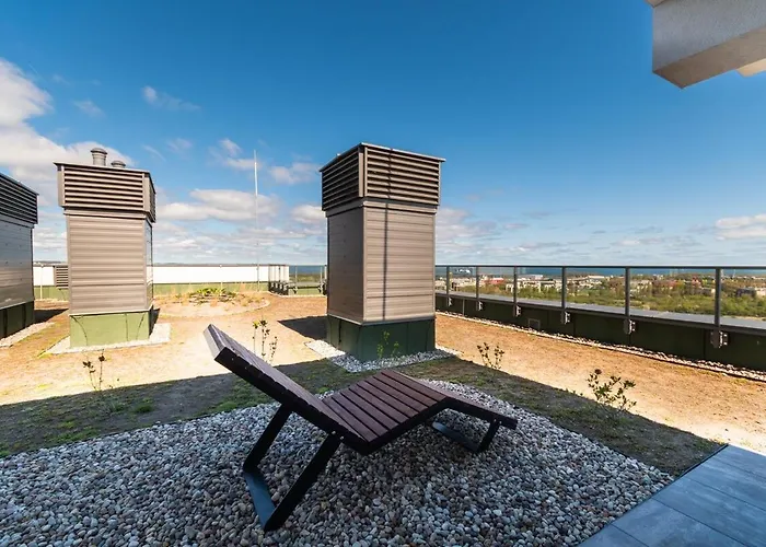 Horizon Sauna & Jacuzzi & Parking 3 By Grand Apartment Gdansk