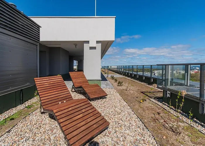 Horizon Sauna & Jacuzzi & Parking 3 By Grand Apartment