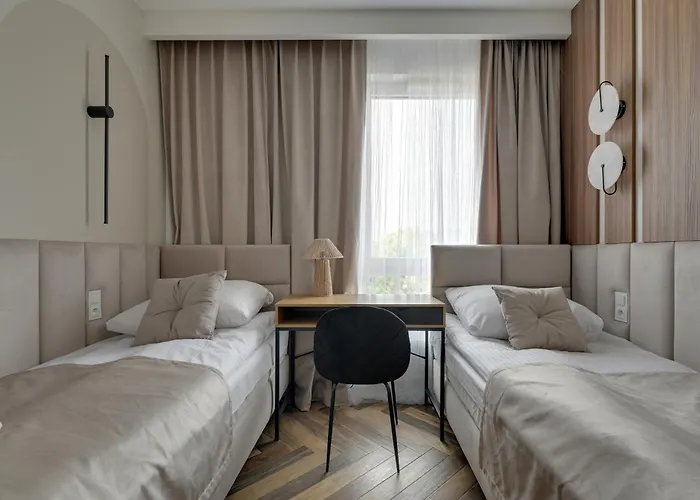 アパート Horizon Sauna & Jacuzzi & Parking 3 By Grand グダニスク